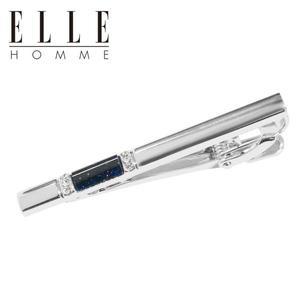 갤러리아 [ELLE HOMME] 엘르옴므 넥타이핀-블루골드바 5.5cm