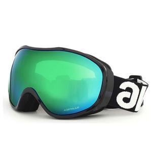 [에어워크] 고글 AW-4400 블랙블루 안경착용자용 성인용 스키 보드 고글