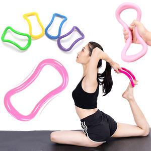 M 요가링 탄성 소프트 TPE 마사지링 종아리 스트레칭 필라테스 요가 운동 홈트