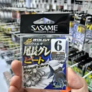 사사메 오나가 구레 KRW04 긴꼬리 벵에돔바늘(브라운)