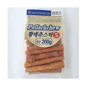 네츄럴EX 황태츄스틱 S 180g 수제간식 강아지껌