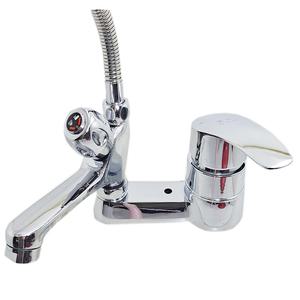 국산 세면대 샤워기 수전 수도꼭지 겸용수전 욕실 화장실 투홀 3홀 셀프교체