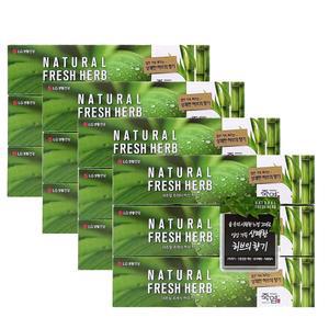 죽염 네츄럴 프레쉬 허브 치약 160gx12개