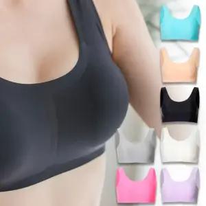 심리스 브라 기본형 노와이어 노라인 무봉제 스포츠브라 빅사이즈 브라렛 누디 언더웨어 오늘출발