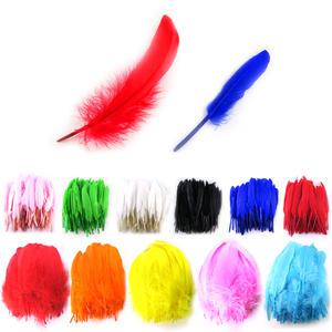 깃털 칼라 새깃털 단색 대용량- 대/소 (약100개입) 드림캐쳐 마크라메 만들기재료