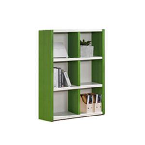 PET 3단800 책장 그린화이트