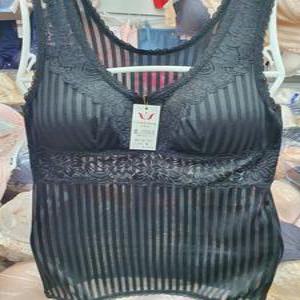 1장 리베앙 1104 줄지 런닝 브라 라지 엑스 살색 검정 노와이어 런닝부라 속옷 여성 여자