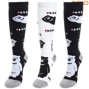 흑곰 백곰 스키 보드 방한 양말 RIS 8803 따뜻한 여성 주니어 양말