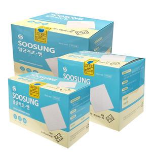 수성 멸균거즈에스 3호 5cm 7.5cm 10cm 탈지면 부직포