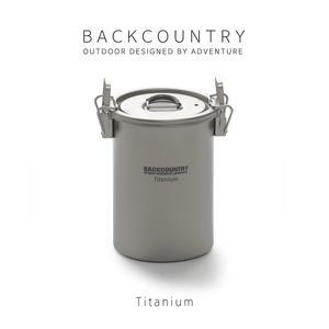 [백컨트리] 티타늄 라이스 쿠커 캠핑찜기 반합 캠핑 백패킹 코펠