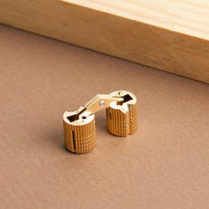 [철물인] 원형숨은경첩 10mm / 소스 힌지 히든 매입 매립 지사 목문 경첩 정첩 아연 soss hinge gongsin