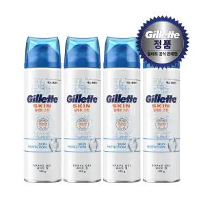질레트 스킨텍젤 4개