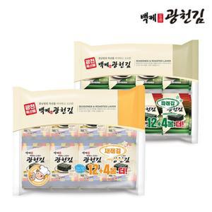 [백제광천김] 파래/ 재래 도시락김 4gx48봉