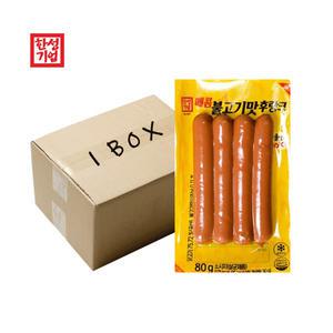 한성 매콤 불고기맛 후랑크 80g x 20 개 / 편의점 핫바 소세지