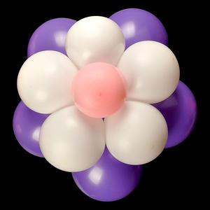 파티 데코용품 풍선 꽃모양 만들기키트 클립 매화더블