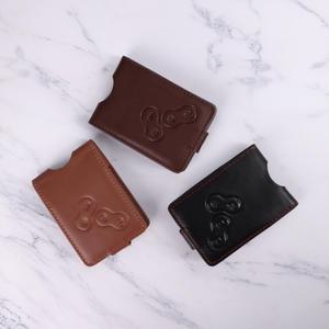 르노 삼성 SM3 QM3 QM5 뉴 SM5 올 뉴 SM7 4버튼 지갑형 천연 소가죽 스마트키 키케이스 키홀더 VA-L27