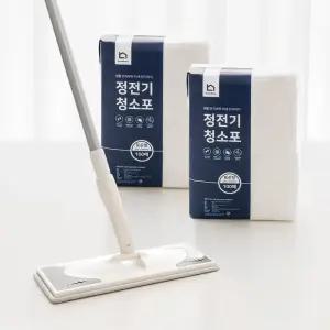 밀대걸레+정전기청소포 200매 (표준형)