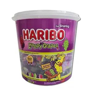 하리보 해피그레이프 1kg 하리보젤리 3종 포도맛 40봉