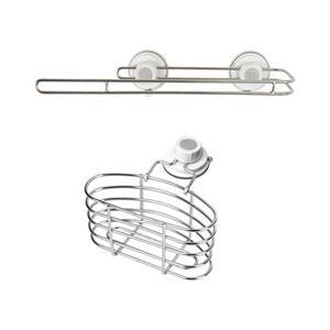 글라스터 주방용품 2종세트 스텐 수세미 거치대 + 키친타올걸이