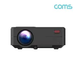RE343S Coms LED 빔프로젝터 블랙 / 1500루멘 / 1280x720 해상도 / HDMI VGA USB AV / 스피커 내장 / AUX
