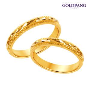 [골드팡] 24k 순금 샤인컷팅 커플링 3.75g