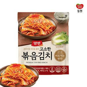 동원 양반 고소한 볶음김치 (파우치) 80g /볶은김치 여행용