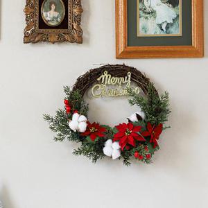 포인세티아 크리스마스 리스 만들기 diy 키트