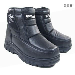 [뮤즈몰] WT1955 / 남성 방한화 남성부츠 겨울 털부츠 패딩 작업용 작업화 배달 낚시 앵클 앵글 신발