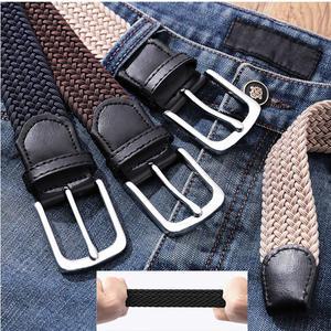 남성 앤틱 스판 허리띠 탄성 벨트 길이115cm (허리 36인치 이상)