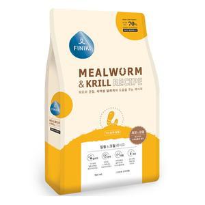 피니키 밀웜 크릴 3.5kg 가수분해사료 강아지 눈물사료