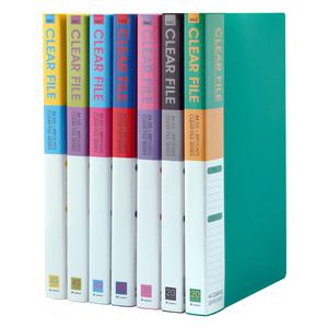 프로비즈 인덱스 클리어화일 A4 20매 40매 리필가능, 두꺼운 표지, 문서 파일 정리