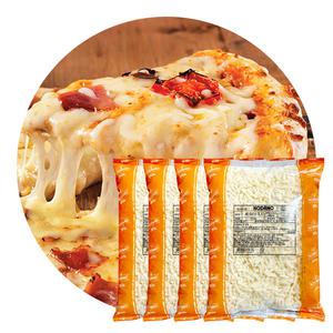 지케이푸드 코다노 레이 2.5kgx4봉,2.5kgx5봉  업소용 대용량 피자치즈 묶음판매