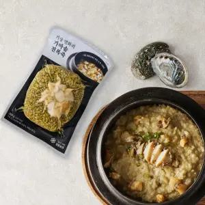 [품질보장] 부산 기장 연화리 가마솥 전복죽 200g×2팩 /진공 압축포장