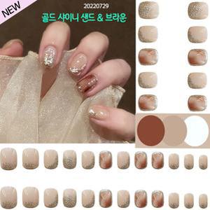 인조손톱 NT061-074 붙이는 네일 15+1 무광 유광 네일팁