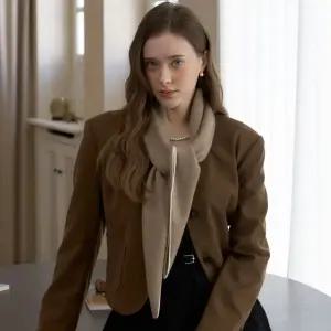 갤러리아 [엘르] 다이아캐시 캐시미어 머플러 SE24MC001