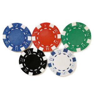 카지노칩 국제규격 컬러 포커칩 경기용 마카오 게임칩 1개