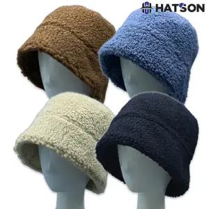 [롯데백화점]햇츠온 남여공용 플리스 뽀글이 버킷햇 모자 H24-350