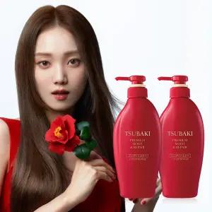 츠바키 프리미엄 모이스트 앤 리페어 컨디셔너 450ml 2개