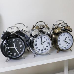 무소음 자명종 시끄러운 탁상 알람 시계 LUAZ-X01