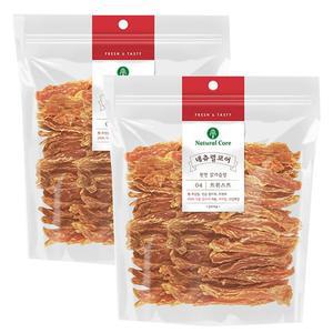 네츄럴코어 치킨 트위스트 400g x 2개 애견간식