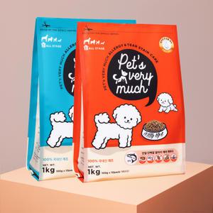 페츠베리머치 강아지 눈물 자국 알러지 케어 비숑 말티즈 사료 1kg