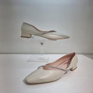 [에스콰이아] 여성 핫피스 스트랩 펌프스 굽3센치 PFCSHQ558