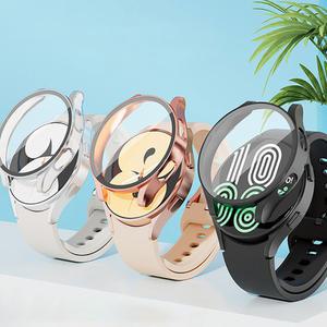 모노릿 갤럭시워치4 케이스 액정보호 40mm 44mm 투명 블랙 실버