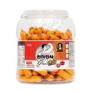 천하장사 소세지 한입 오리지날 1320g 대용량 PET