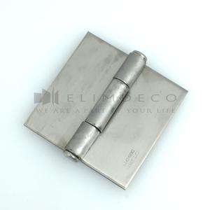 스텐레스 무타공경첩 용접경첩 100x100x4T stainless