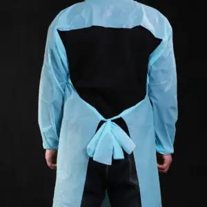 일회용 비닐 김장 방진복 앞치마 일회용 가운 오염방지 앞치마 김장용 가운