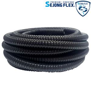 세종플렉스 국산 검정나선호스 25mmx10M 일반 배수용