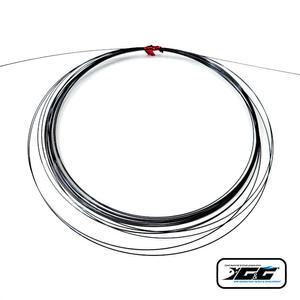 티타늄 와이어(건블랙/25미터) 0.3mm 갈치 한치 오모리 선상 낚시 자작 채비 라인