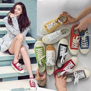 베리슈 여성 8컬러 3cm 키높이 캔버스화 스니커즈 운동화 봄 여름 가을 겨울 학생 단화 슈즈