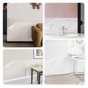 벽지 45cmx3m 시트지 무점착 투명시트지 보호 벽면 필름